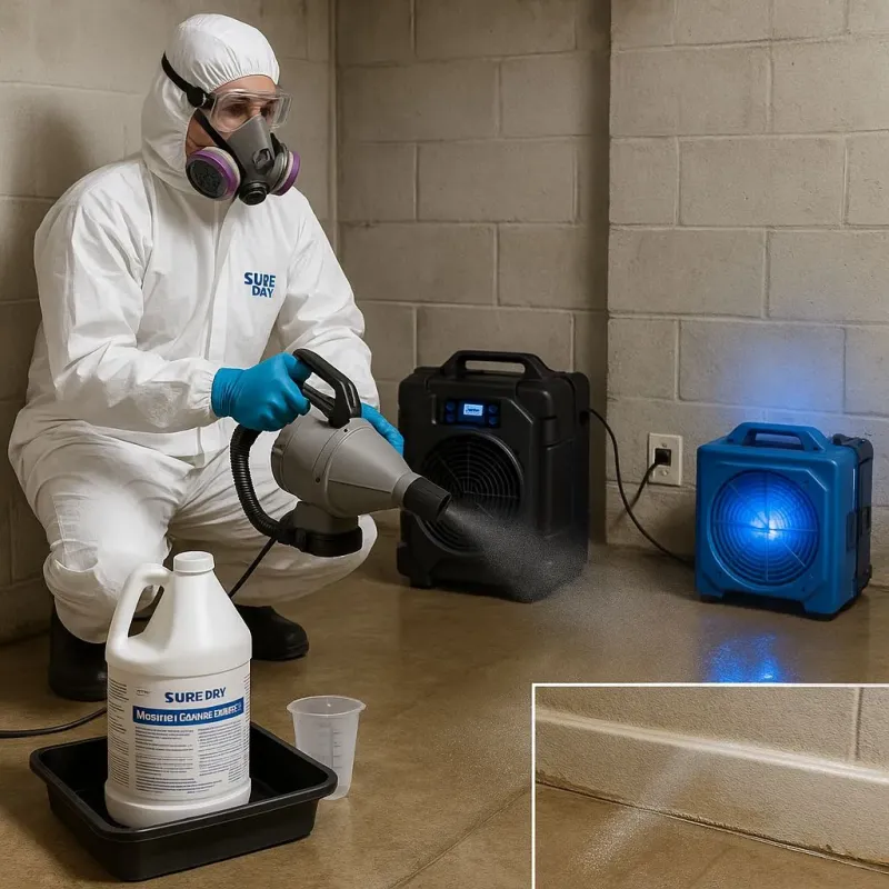 Sanitization and Odor Removal process in Agua Fria, NM