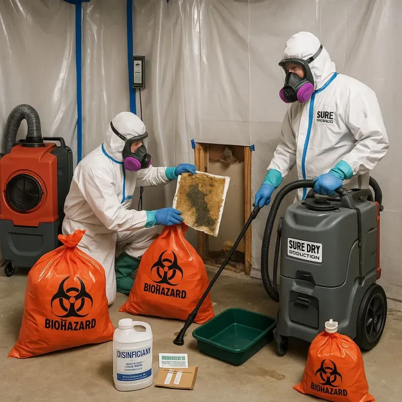 Contaminated Water Handling Protocols process in Agua Fria, NM