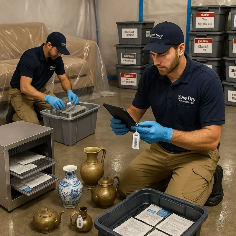 Content Protection and Restoration process in Agua Fria, NM